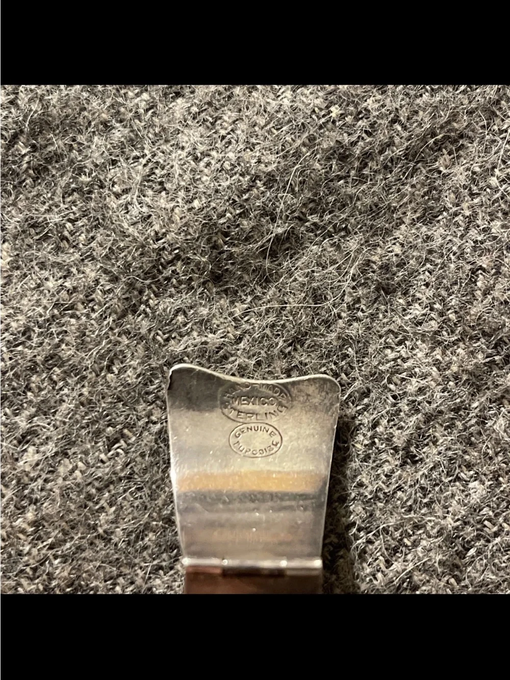 Sterling Silver and Turquoise Watch Band from Mexico